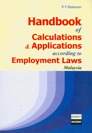 Cover of Handbook of Calculations & Applications according to Employment Laws