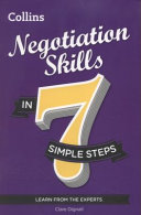 Cover of Negotiation SKills in 7 Simple Steps