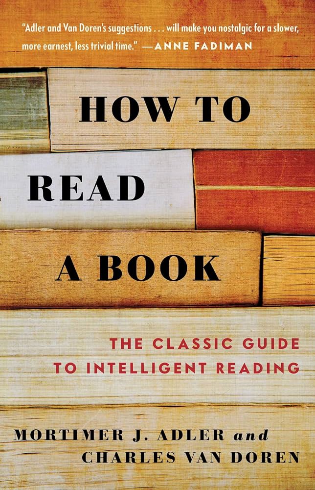 Cover of How To Read A Book