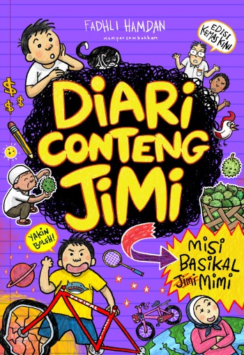 Cover of Diari Conteng Jimi #4 Misi Basikal Mimi