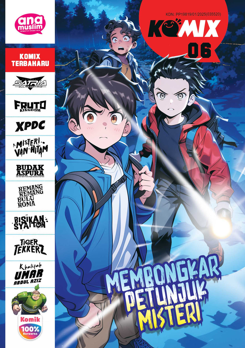 Cover of Komix 06 Membongkarr Petunjuk Misteri
