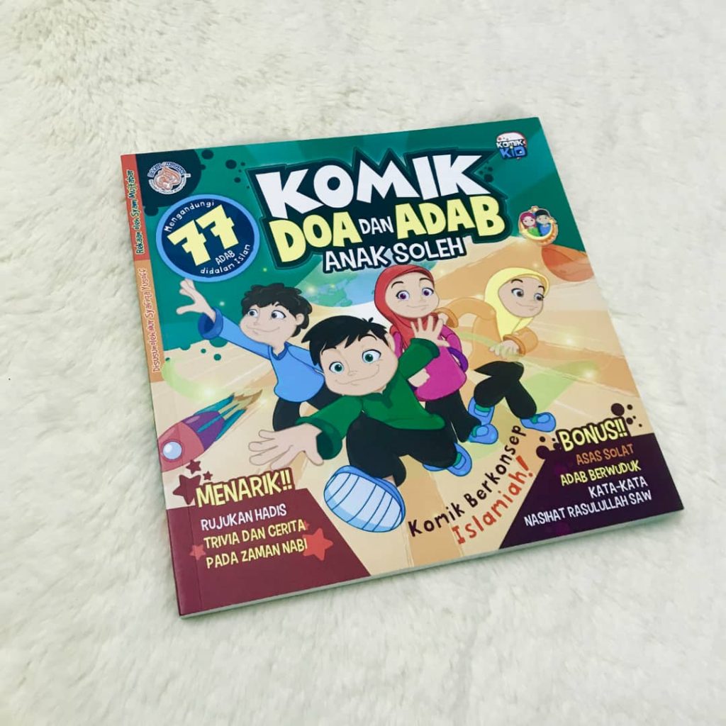 Cover of Komik Doa dan Adab Anak Soleh