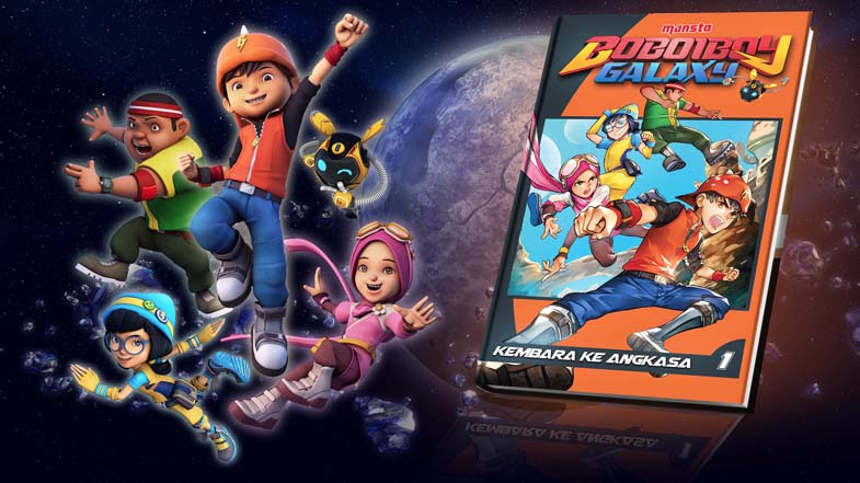 Cover of Boboiboy Galaxy Kembara Ke Angkasa