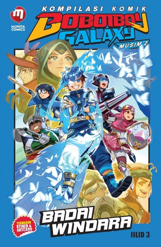 Cover of Kompilasi Komik Boboiboy Galaxy Musim 2 Badai Windara