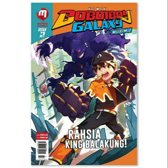 Cover of Komik Boboiboy Galaxy Musim 2 Rahsia King Balakung ! Isu 2