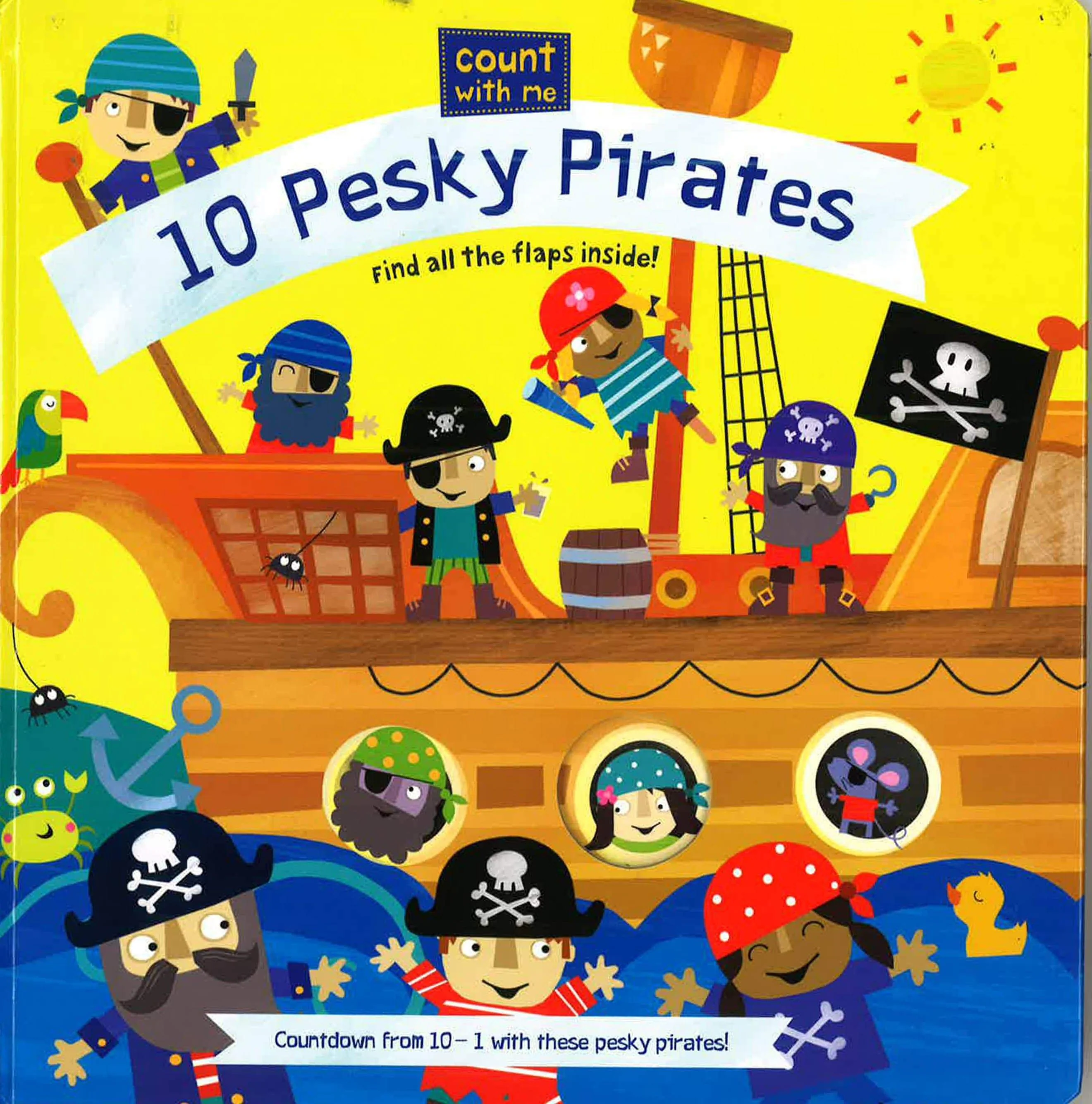 Cover of 10 Pesky Pirates