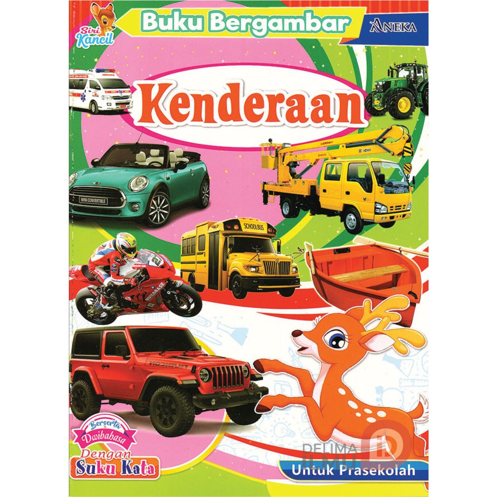 Cover of Buku Bergambar kenderaan
