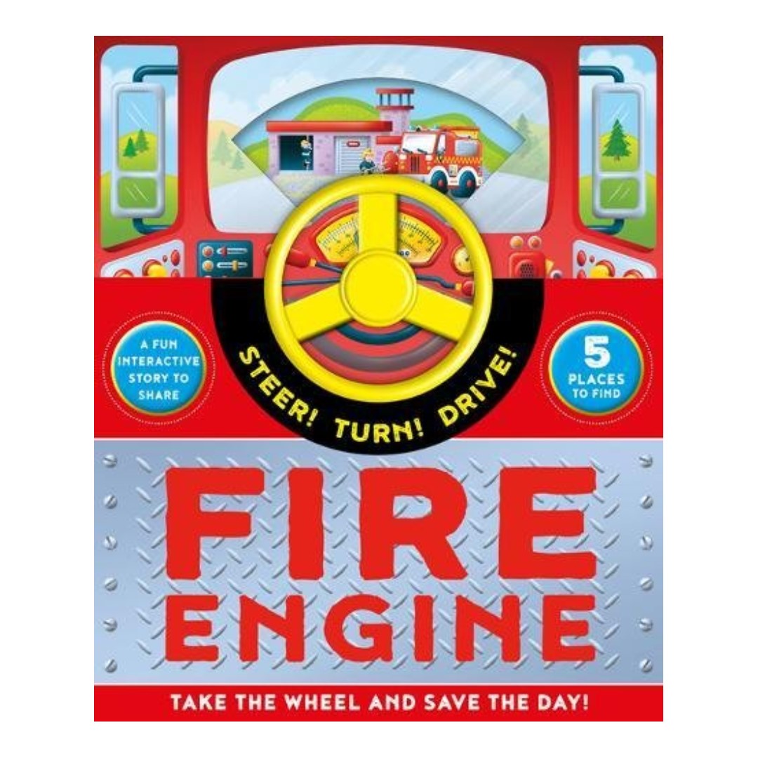 Cover of Fire Engine Take The Wheel and Save The Day