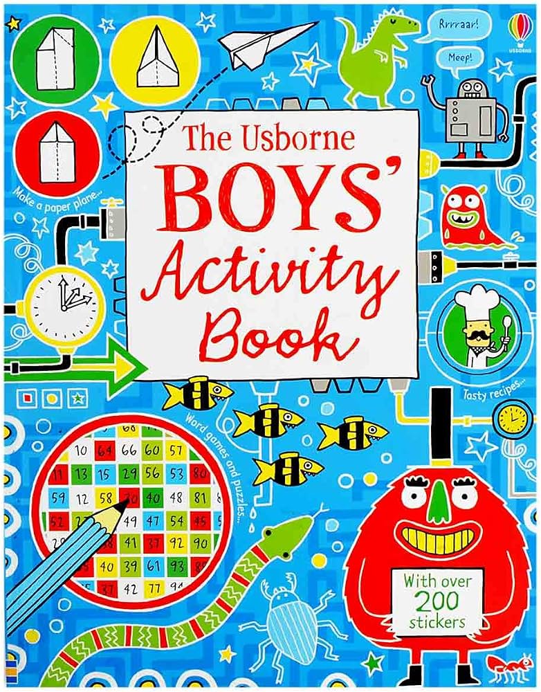 Cover of Little Boys' Acitivity Book