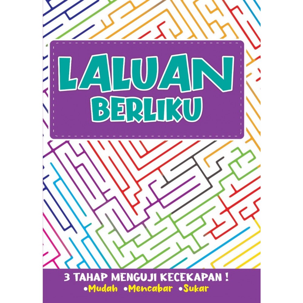 Cover of Buku Aktiviti Mazes Laluan Berliku