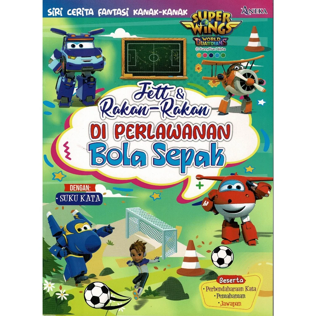 Cover of Jett & Rakan-Rakan Di Perlawanan Bola Sepak