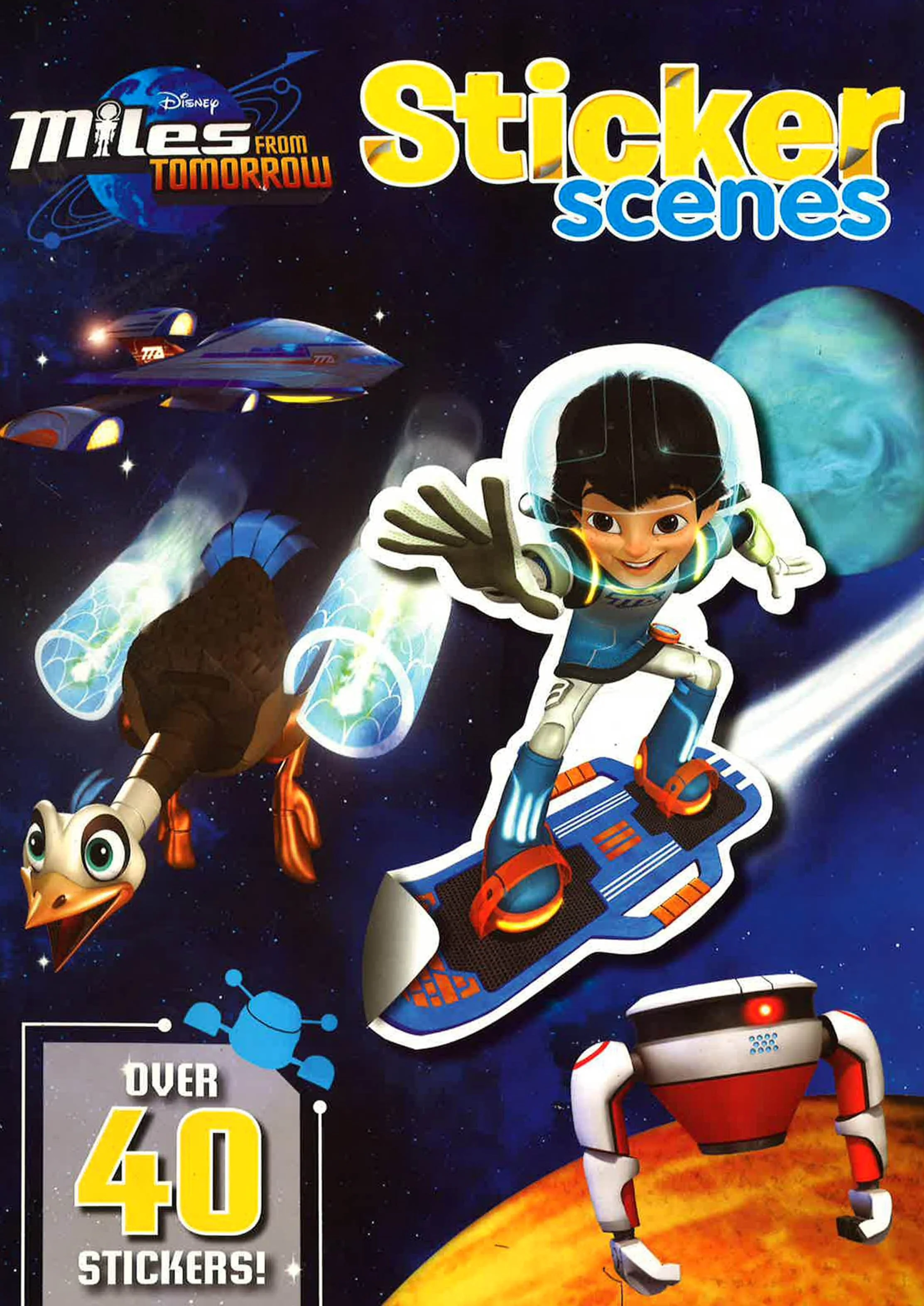 Cover of Miles From Tomorrow Sticker Scenes