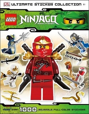 Cover of Ninjago Masters of Spinjitzu Ultimate Sticker Collection