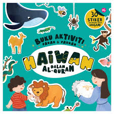 Cover of Buku Aktiviti Farah & Farhan Haiwan Dalam Al-Quran