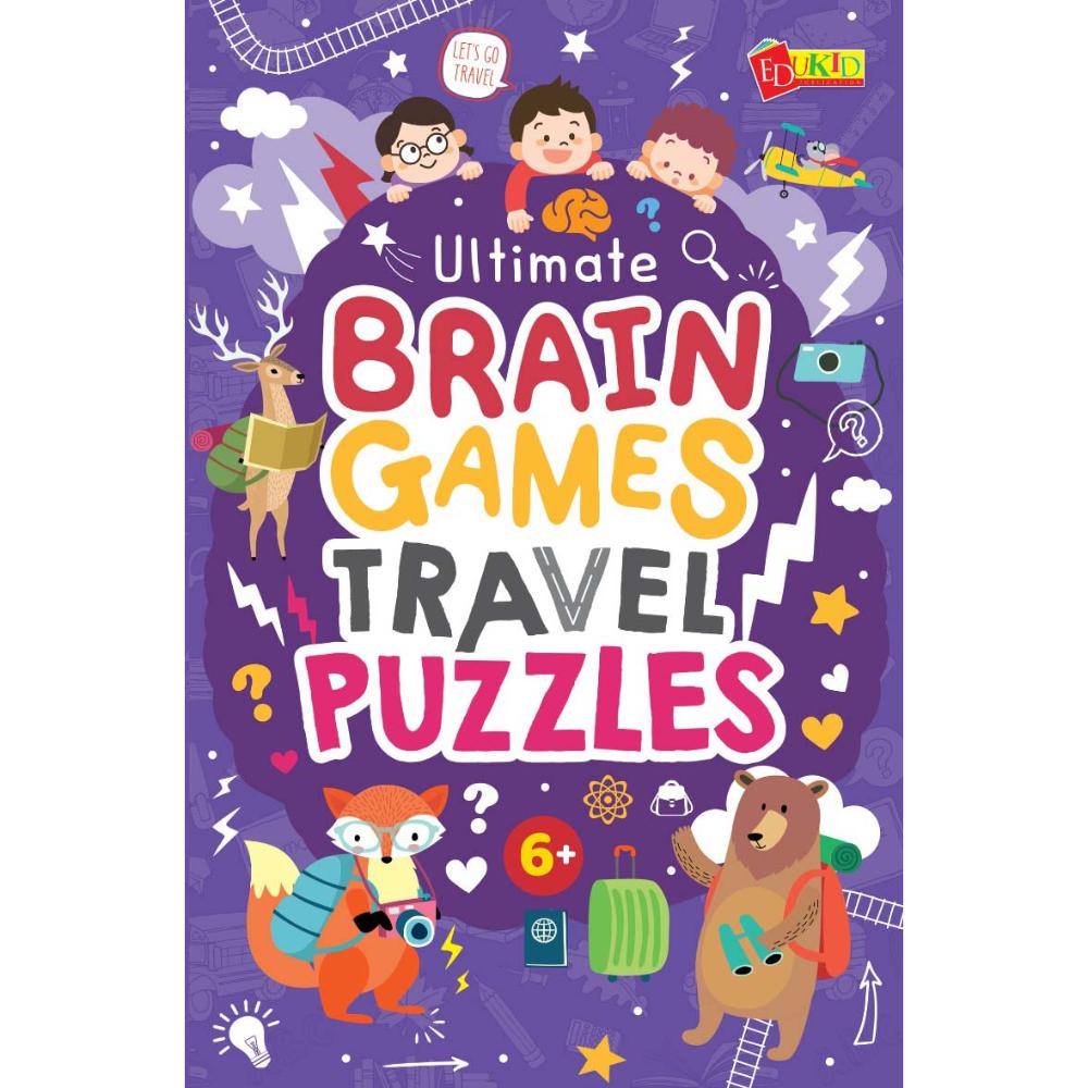 Cover of Ultimate Brain Games Travel Puzzles