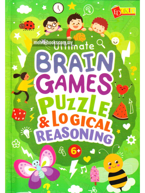 Cover of Ultimate Brain Games Logical & Reasoning