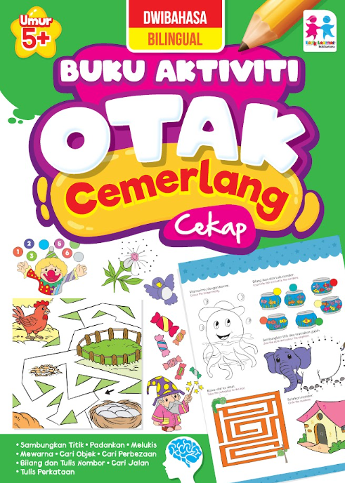 Cover of Buku Aktiviti Otak Cemerlang Cekap