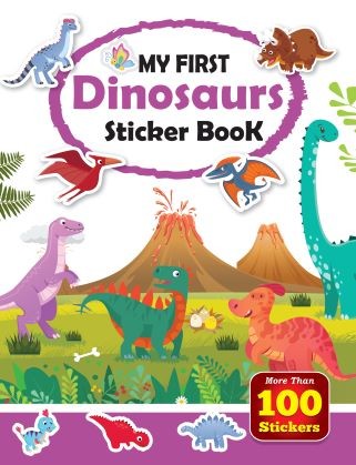 Cover of My First Dinosaurs Sticker Book