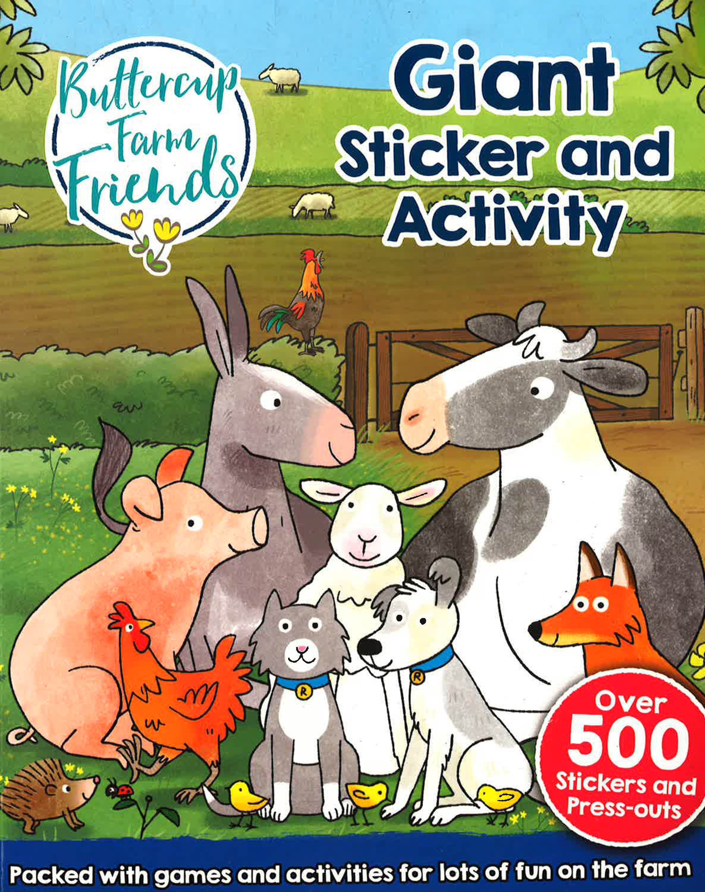 Cover of Buttercup Farm Friends Giant Sticker and Activity
