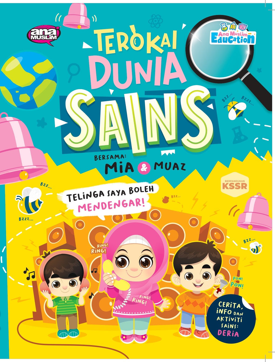 Cover of Terokai Dunia Sains Telinga Saya Boleh Mendengar