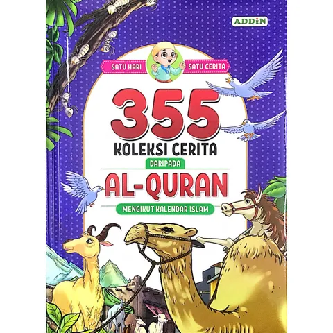 Cover of 355 Koleksi Cerita daripada Al-Quran Mengikut Kalendar Islam