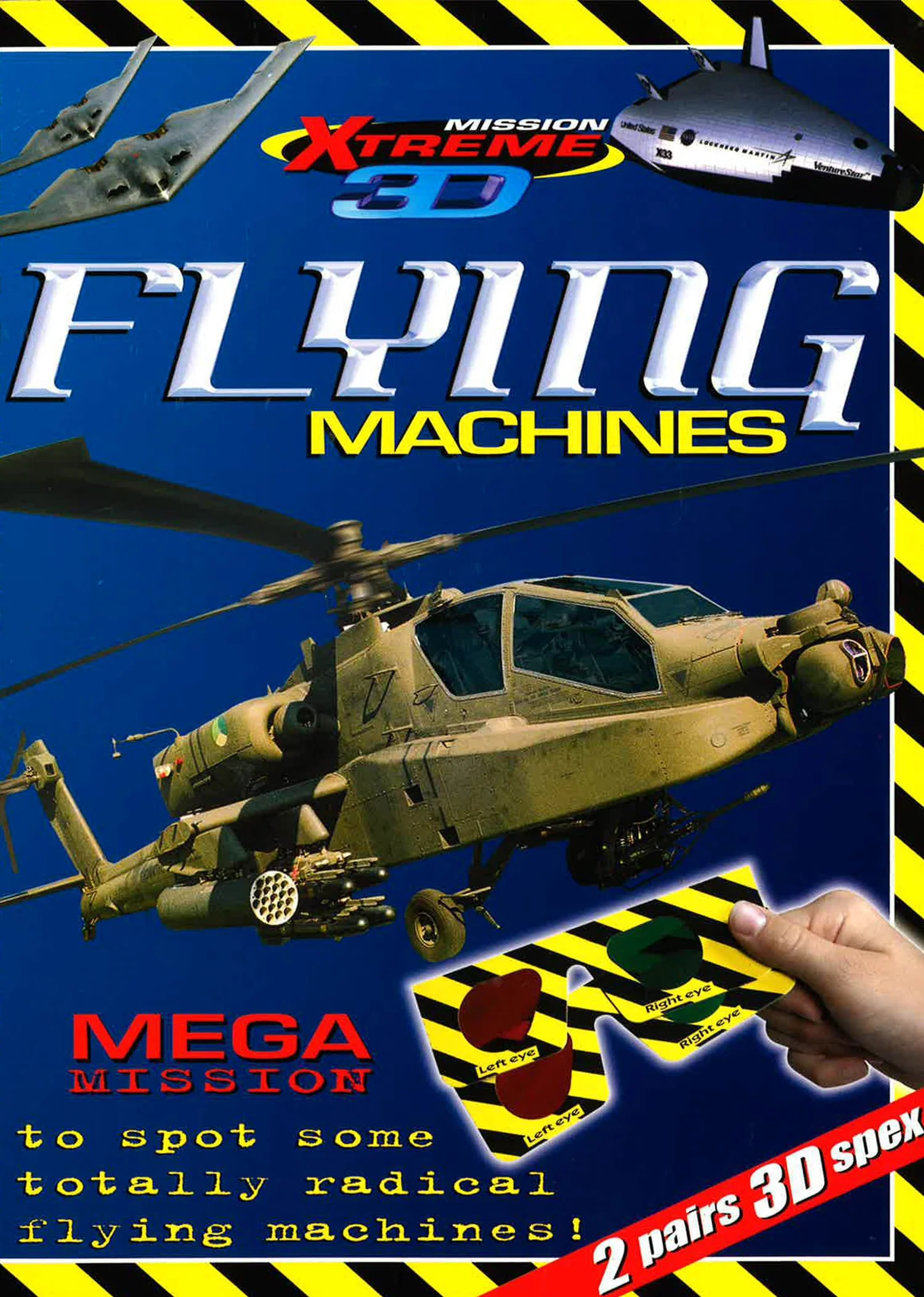 Cover of Mission Extreme 3D Flying Machines
