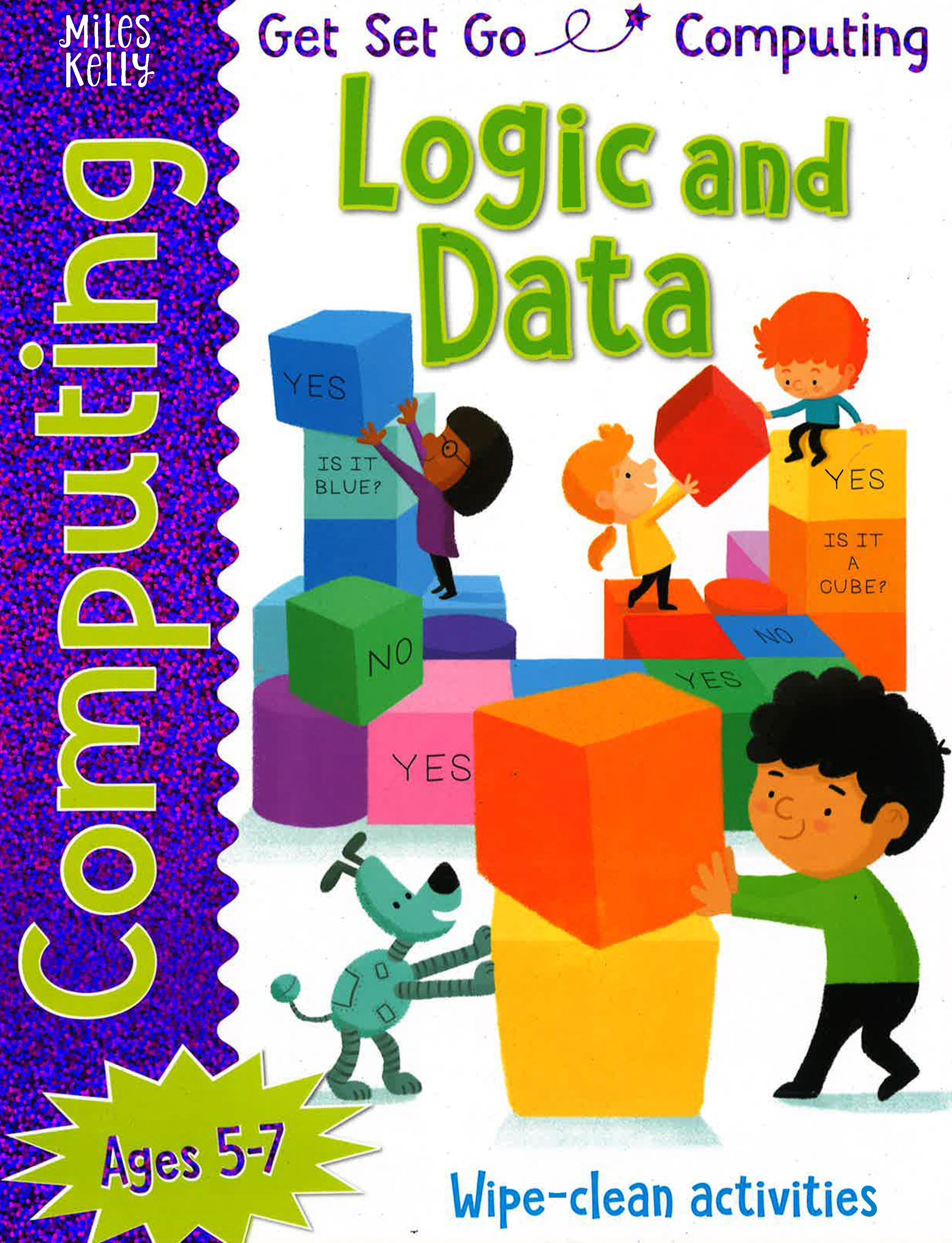 Cover of Get Set Go Computer Logic and Data